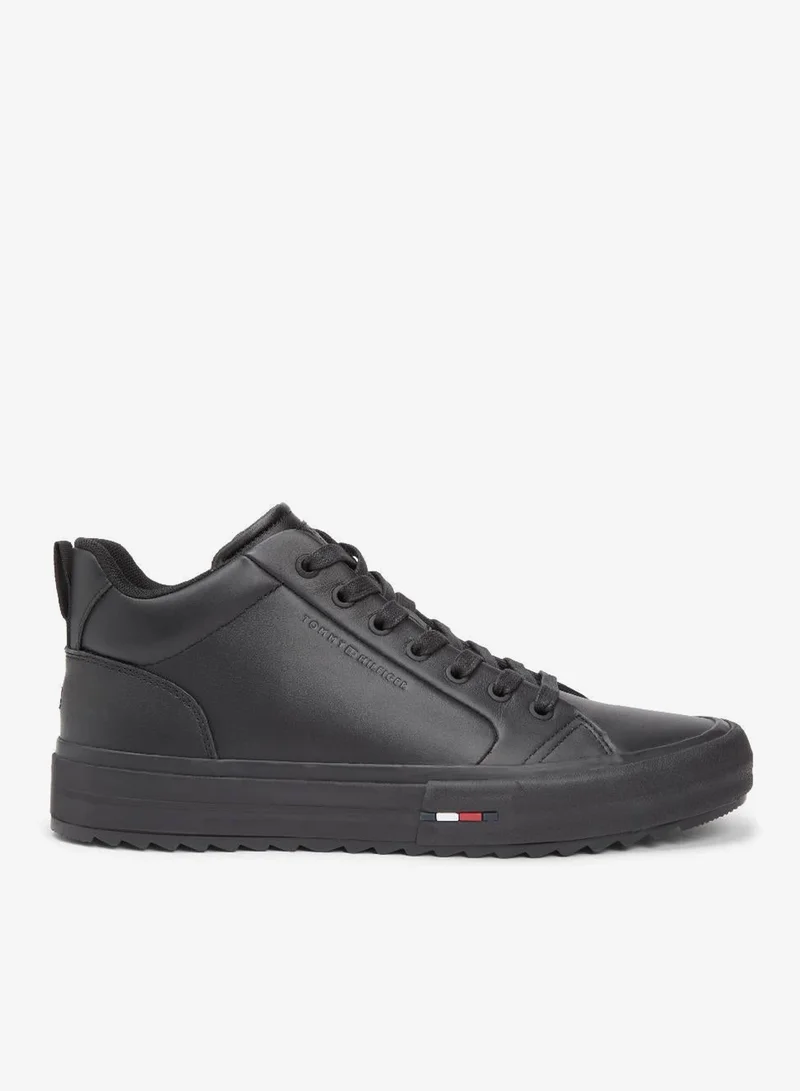 Leather Harlem Street Mid Rise Sneakers